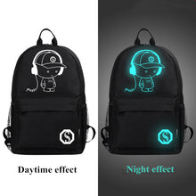 Illuminating Backpack With USB Cable Portal - WokeRUs