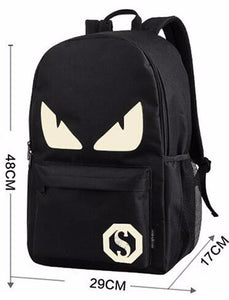 Illuminating Backpack With USB Cable Portal - WokeRUs