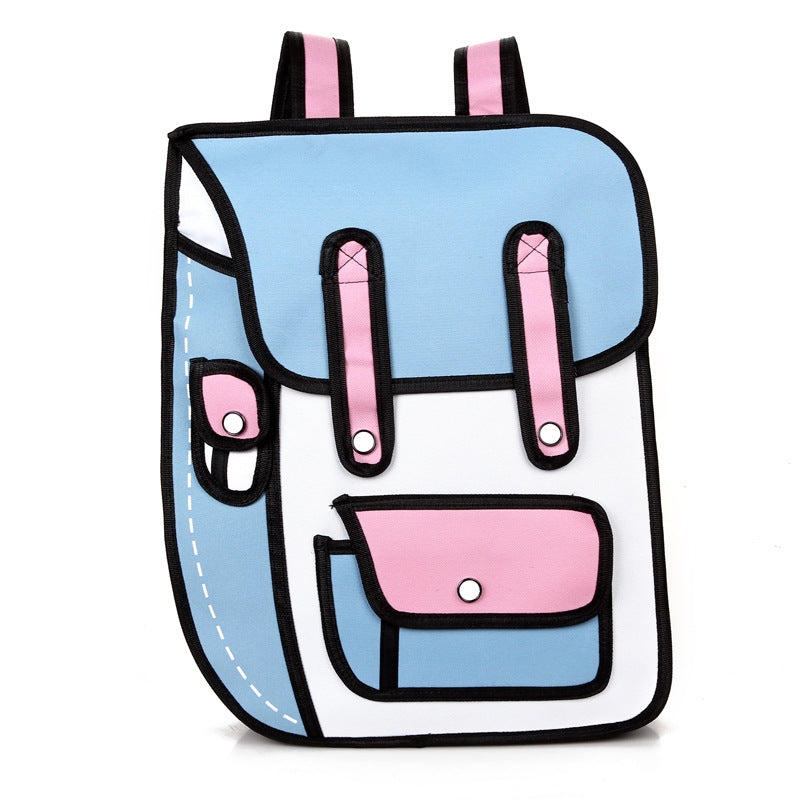 2D Cartoon Backpack - WokeRUs