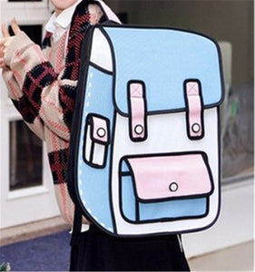 2D Cartoon Backpack - WokeRUs