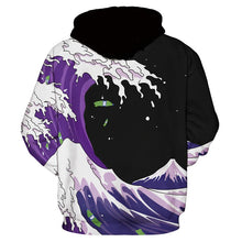 Purple Wavs Hoodie - WokeRUs